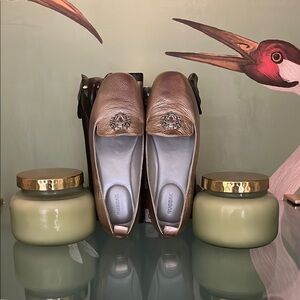 RUDSAK Silver Flats with Metallic Finish